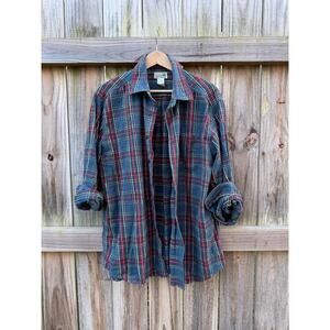 Vintage L.L.Bean Plaid Flannel Shirt